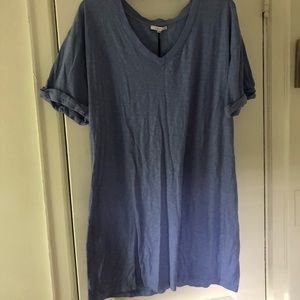 Z supply v neck T shirt dress large